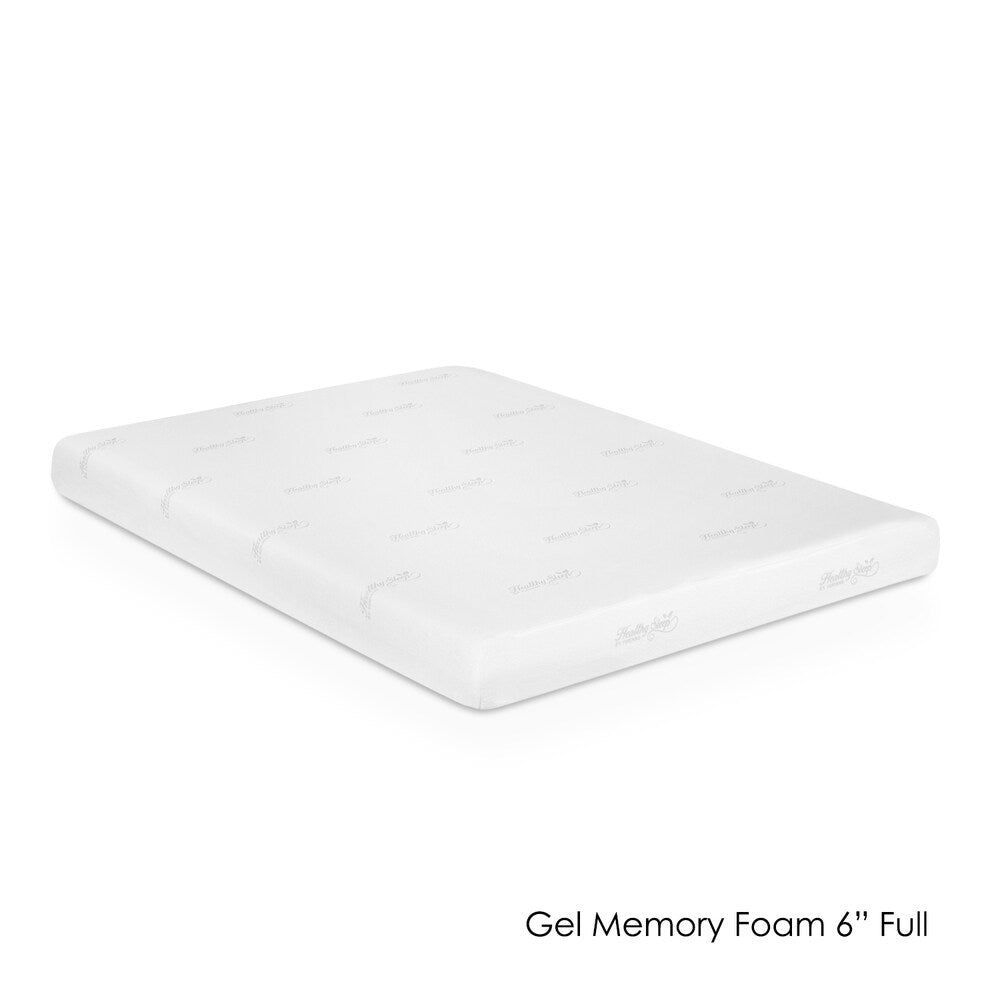 Materasso in memory foam gel Furinno HSleep Luxury da 6 pollici, dimensioni standard
