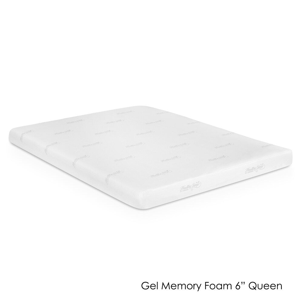 Materasso in memory foam gel Furinno HSleep Luxury da 6 pollici Queen-size