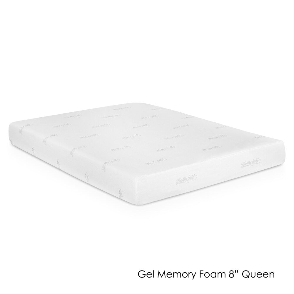 Materasso in memory foam gel Furinno HSleep Luxury da 8 pollici Queen-size