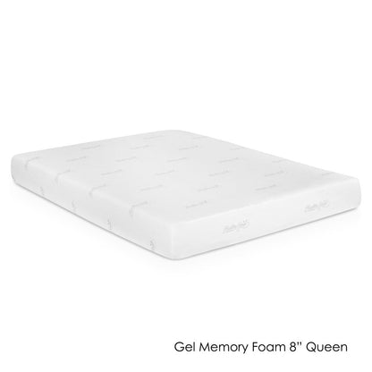 Materasso in memory foam gel Furinno HSleep Luxury da 8 pollici Queen-size