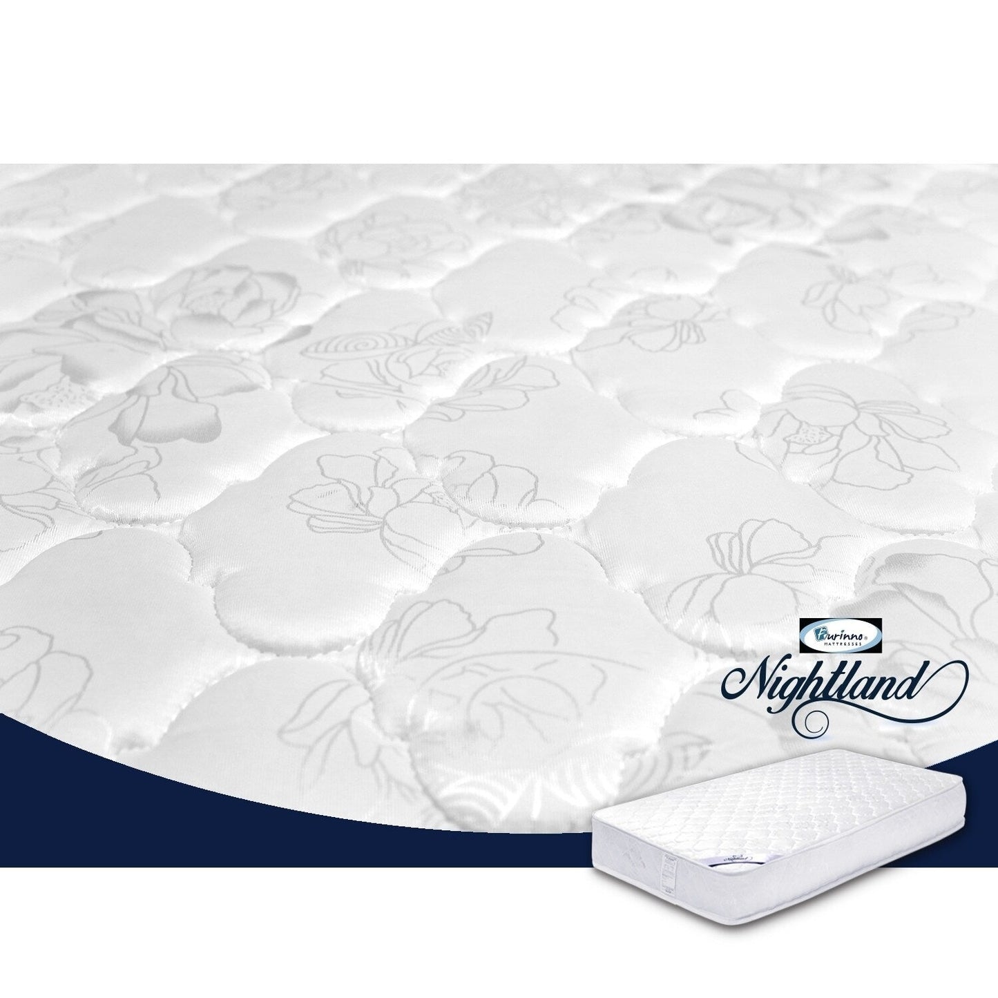 Materasso a molle insacchettate di lusso Furinno da 10 pollici, Queen