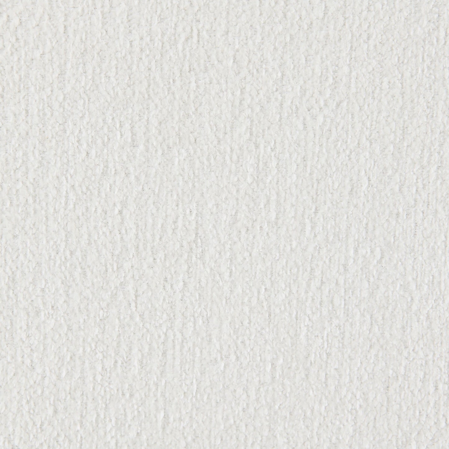 Divano Anastasia in ciniglia bianca con cuscini decorativi di Furniture of America