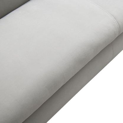 Divano moderno in stile panca Corwin di Furniture of America con tessuto certificato OEKO TEX