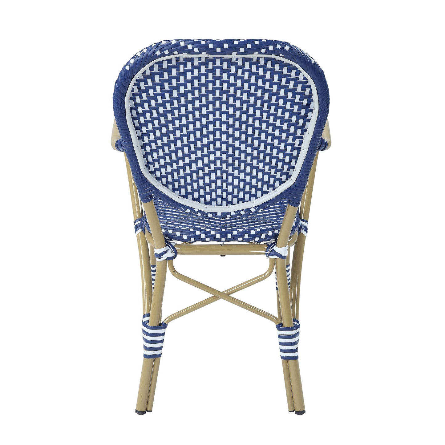 Set da bistrot da esterno in alluminio Courtnie French Country da 3 pezzi di Furniture of America