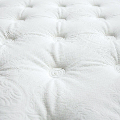 Materasso in schiuma Nivo Contemporary White Eastern King di Furniture of America