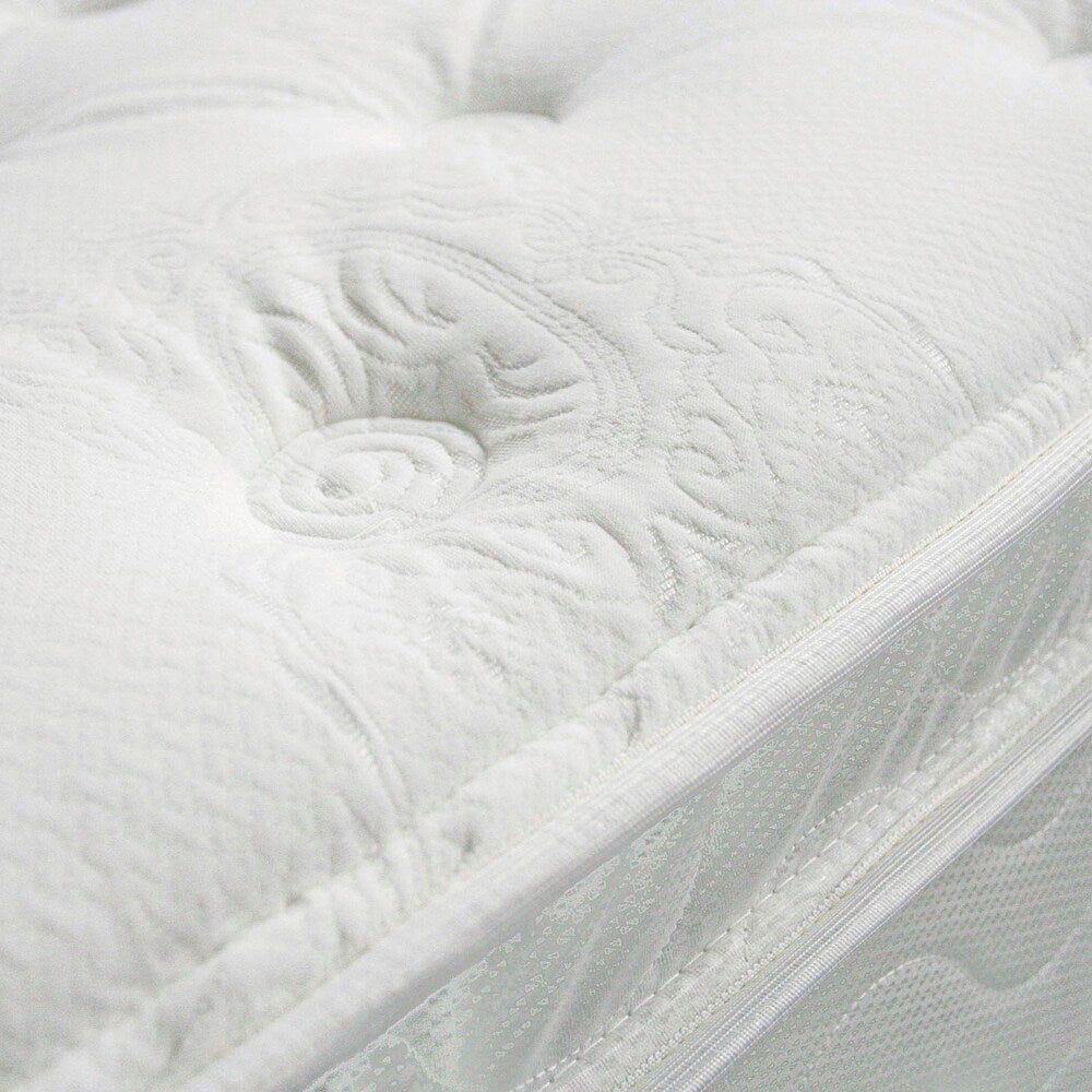 Materasso in schiuma Nivo Contemporary White Eastern King di Furniture of America