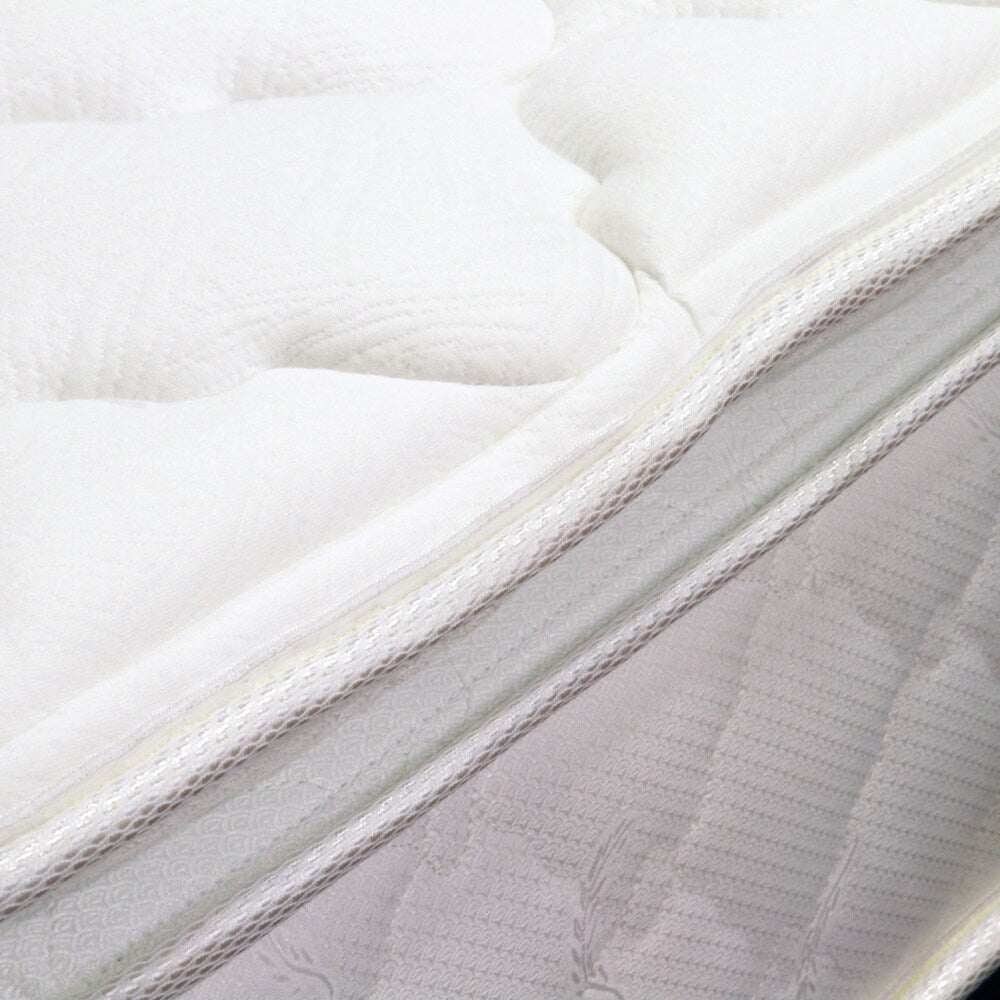 Materasso a molle Pillow Top Dreamax California King-size da 11,5 pollici di Furniture of America - Bianco