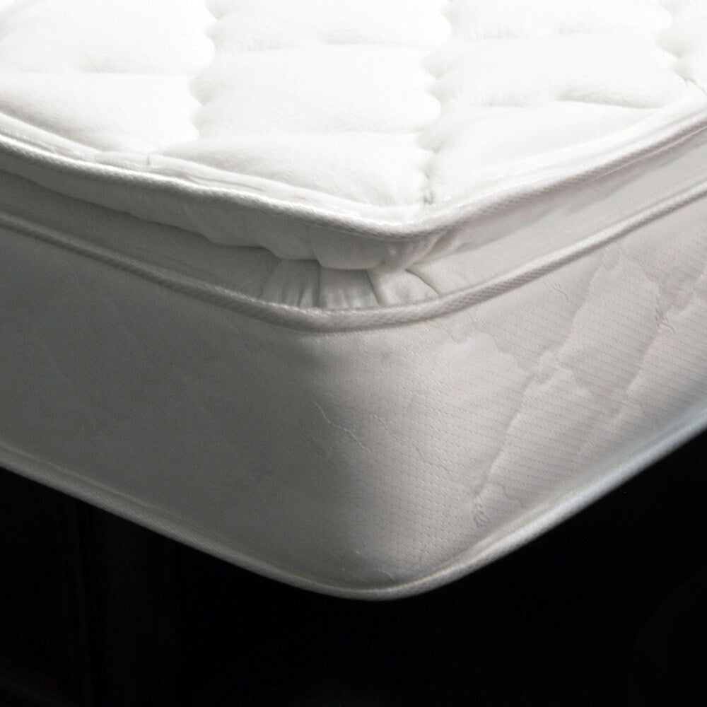 Materasso a molle Pillow Top Dreamax California King-size da 11,5 pollici di Furniture of America - Bianco