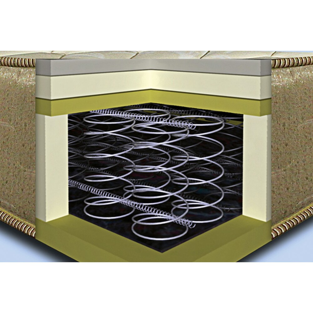 Materasso a molle insacchettate Englander California King-size da 12 pollici di Furniture of America