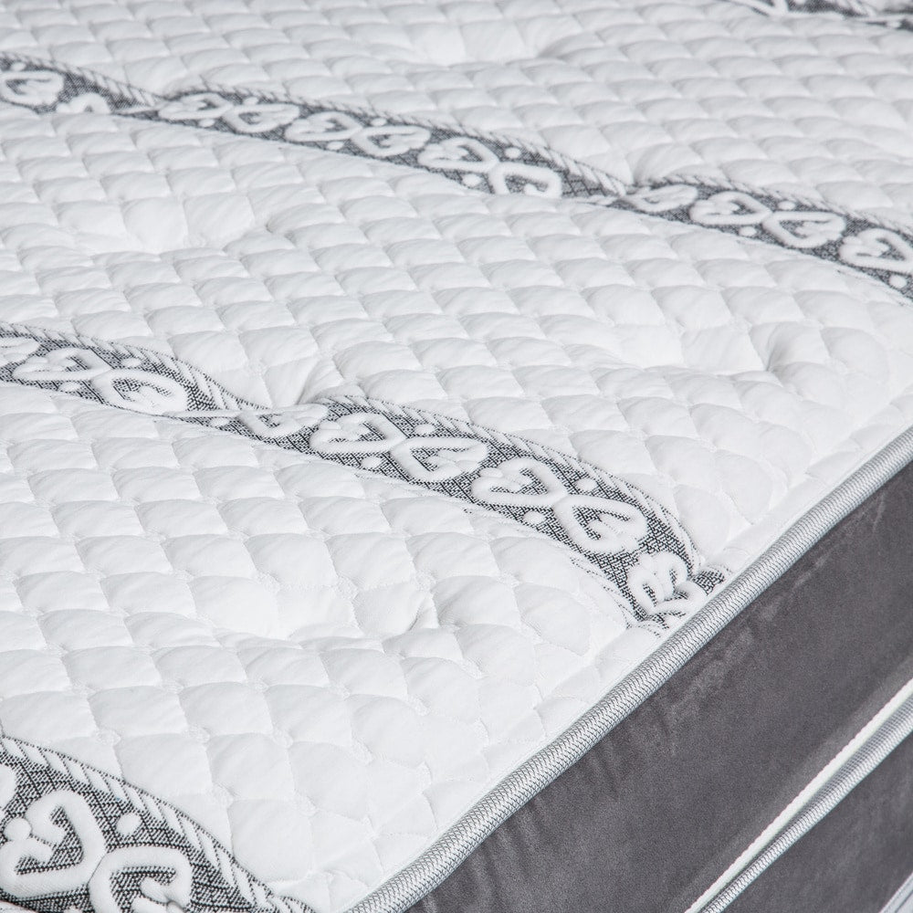 Materasso ibrido in gel Euro Top da 19 pollici, modello Englander di Furniture of America