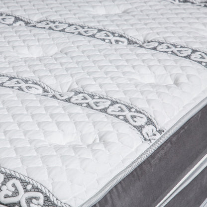 Materasso ibrido in gel Euro Top da 19 pollici, modello Englander di Furniture of America