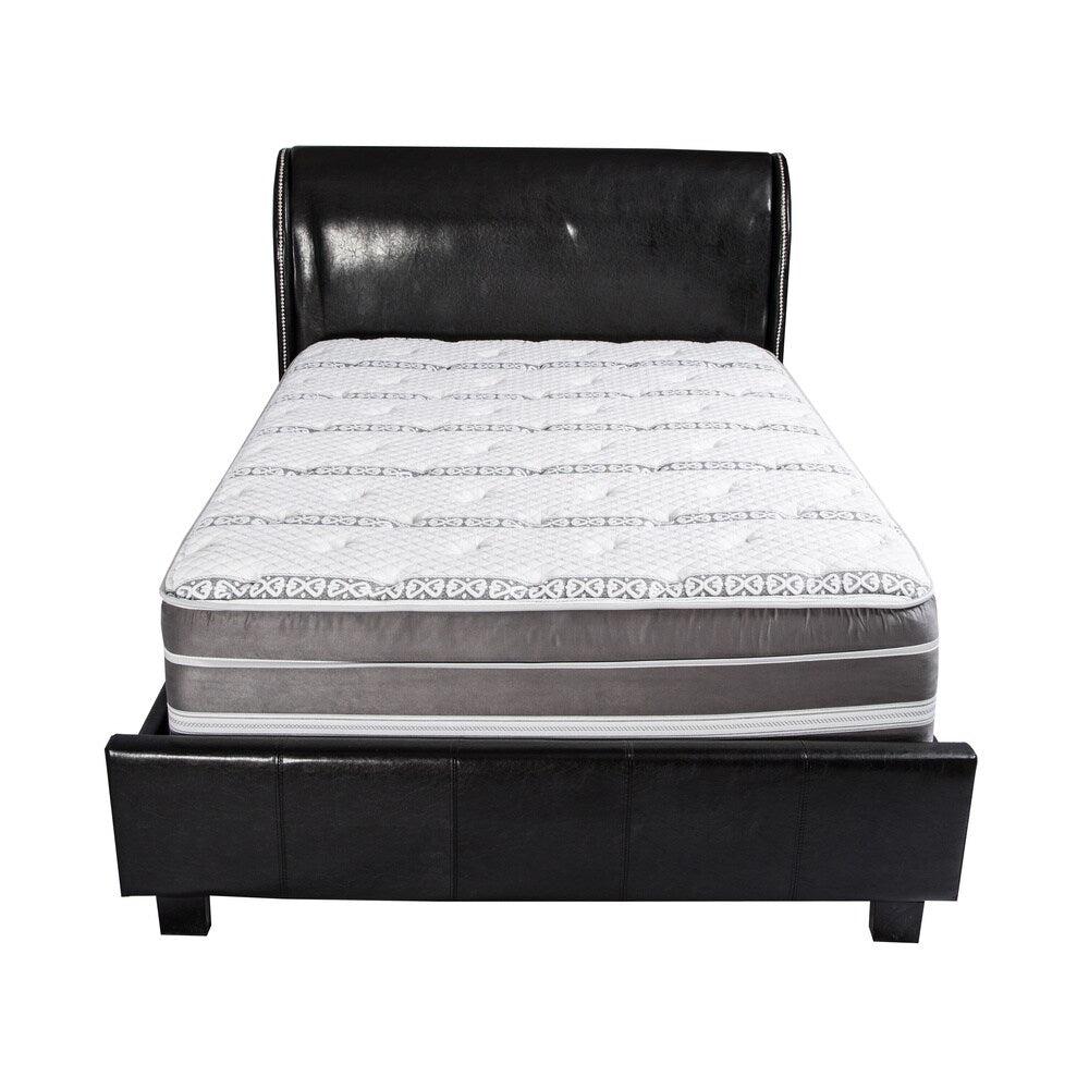 Materasso ibrido in gel Euro Top da 19 pollici, modello Englander di Furniture of America