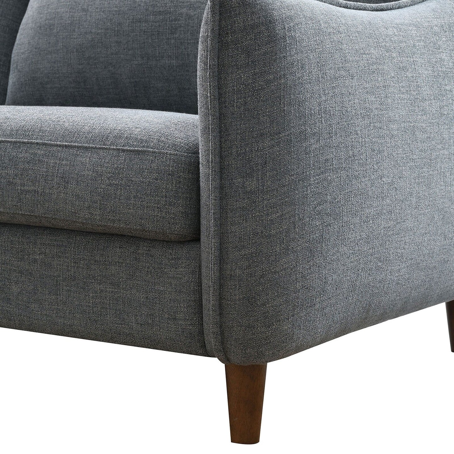 Divano in tessuto ciniglia Lolly Modern OEKO TEX di Furniture of America