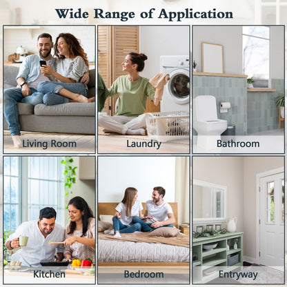 Mobiletto da bagno Futzca da parete, mobiletto portaoggetti con ante e ripiani