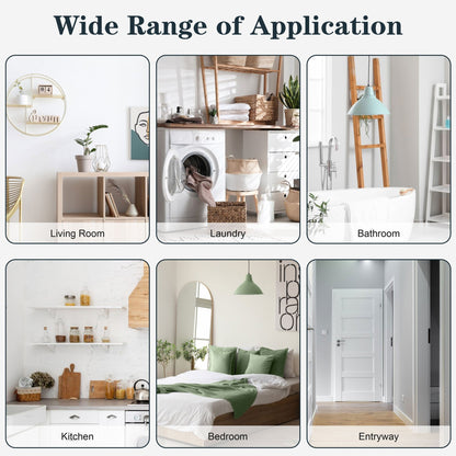 Mobiletto da bagno Futzca da parete, mobiletto portaoggetti con ante e ripiani