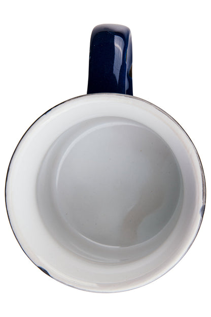 Sapore Di Mare - Tazza Grande Blu Timone Rosso Caldo Tè