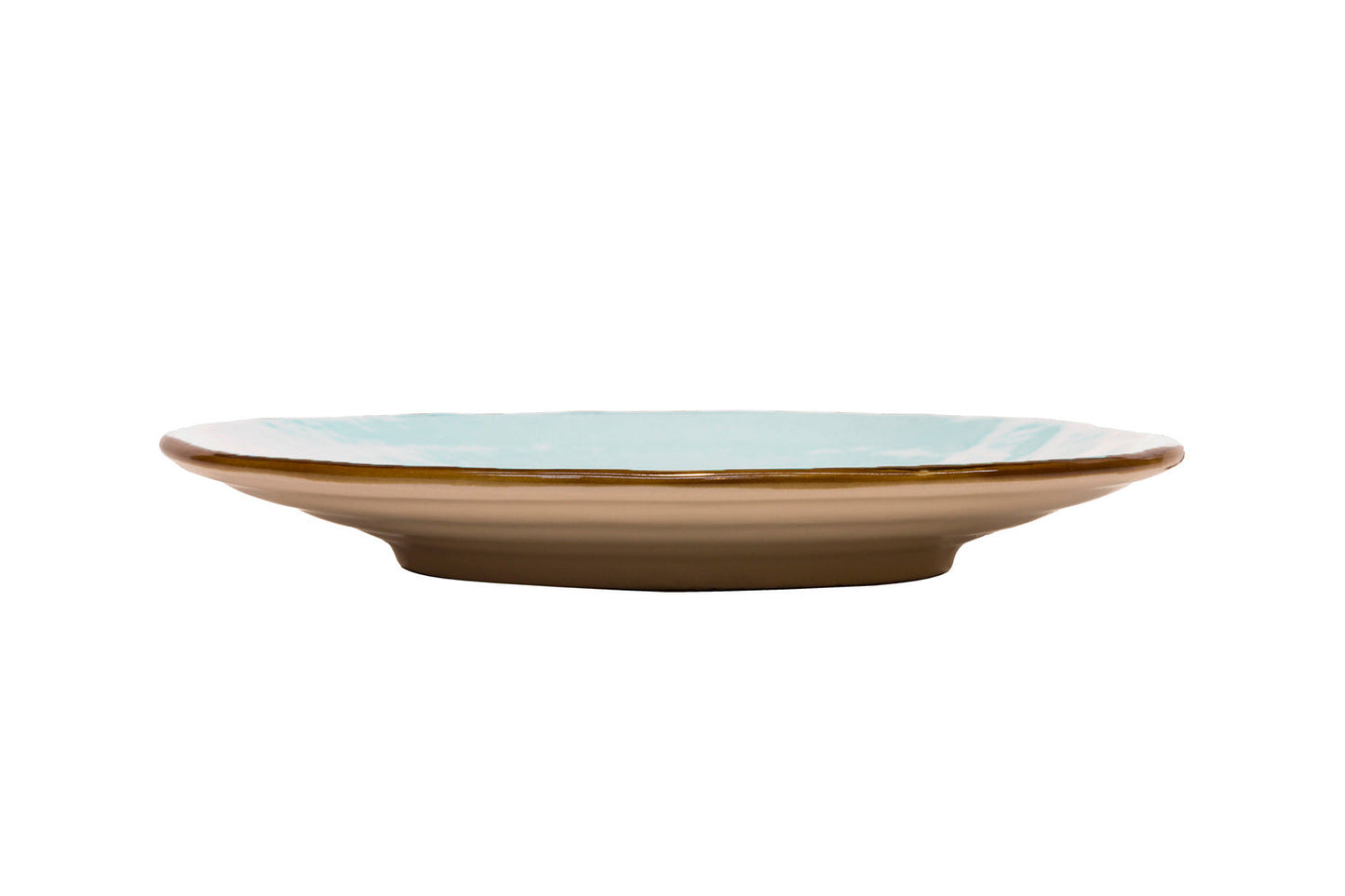 Mediterraneo - Piatto Dessert in Gres Turchese