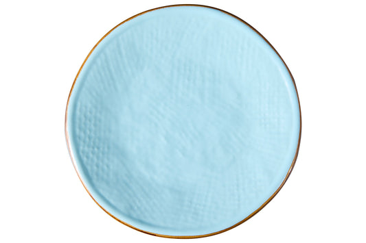 Mediterraneo - Piattino Piccolo Rotondo 14Cm Turchese