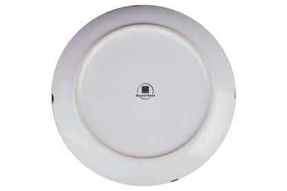 Sapore Di Mare - Piattino Dessert Bianco Ancora Blu