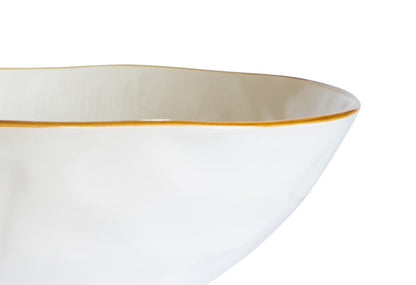 Mediterraneo - Insalatiera Media - Colore Bianco