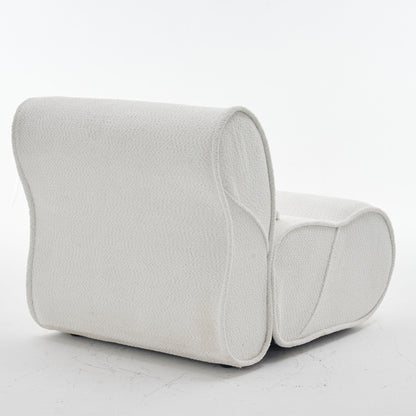 GDFStudio - Poltrona reclinabile in tessuto Amelia Timeless con design ergonomico e cuscini coordinati