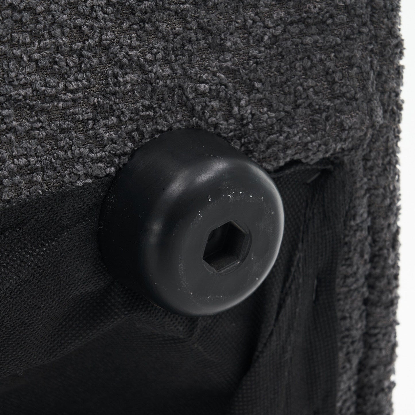 GDFStudio - Poltrona reclinabile in tessuto Amelia Timeless con design ergonomico e cuscini coordinati