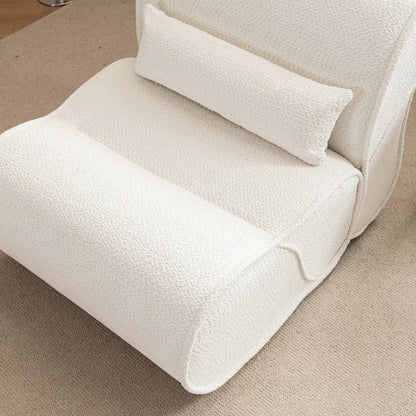 GDFStudio - Poltrona reclinabile in tessuto Amelia Timeless con design ergonomico e cuscini coordinati