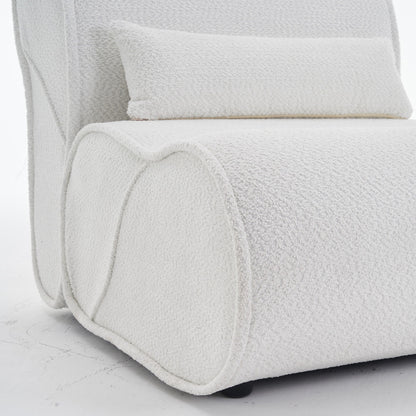 GDFStudio - Poltrona reclinabile in tessuto Amelia Timeless con design ergonomico e cuscini coordinati