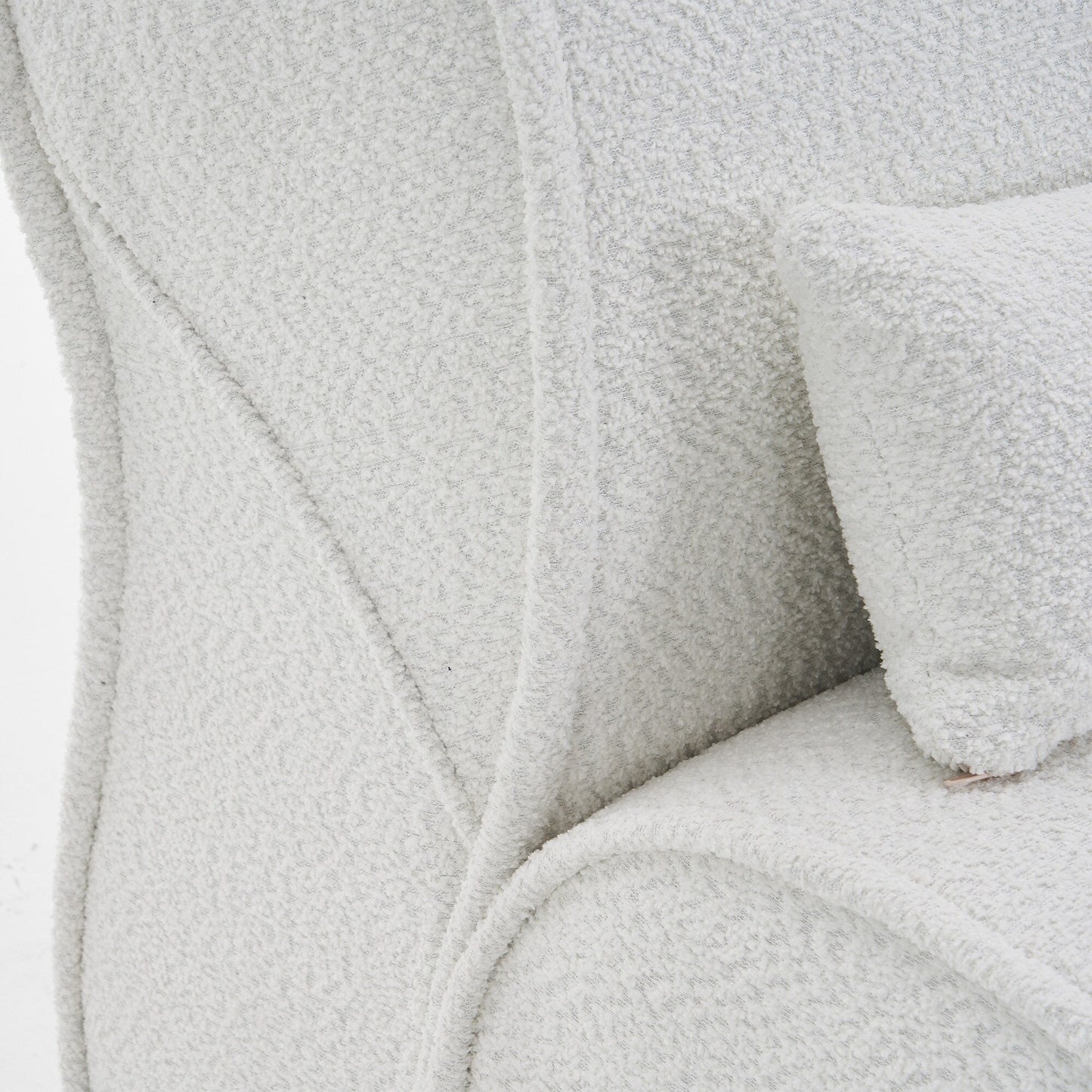 GDFStudio - Poltrona reclinabile in tessuto Amelia Timeless con design ergonomico e cuscini coordinati