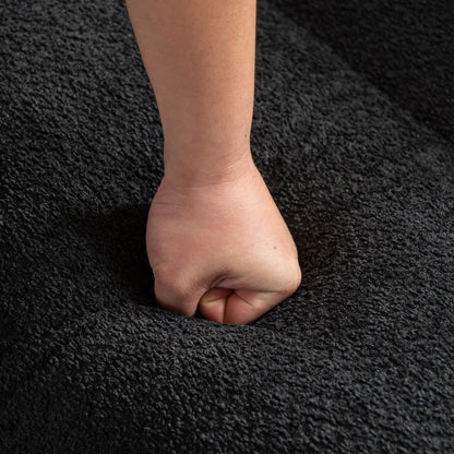 GDFStudio - Poltrona reclinabile in tessuto Amelia Timeless con design ergonomico e cuscini coordinati