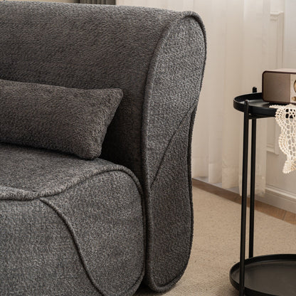 GDFStudio - Poltrona reclinabile in tessuto Amelia Timeless con design ergonomico e cuscini coordinati