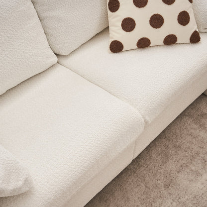 GDFStudio - Divano Chloe Comfy Chenille - Set di divani imbottiti moderni