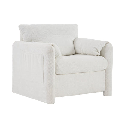 GDFStudio - Divano Chloe Comfy Chenille - Set di divani imbottiti moderni