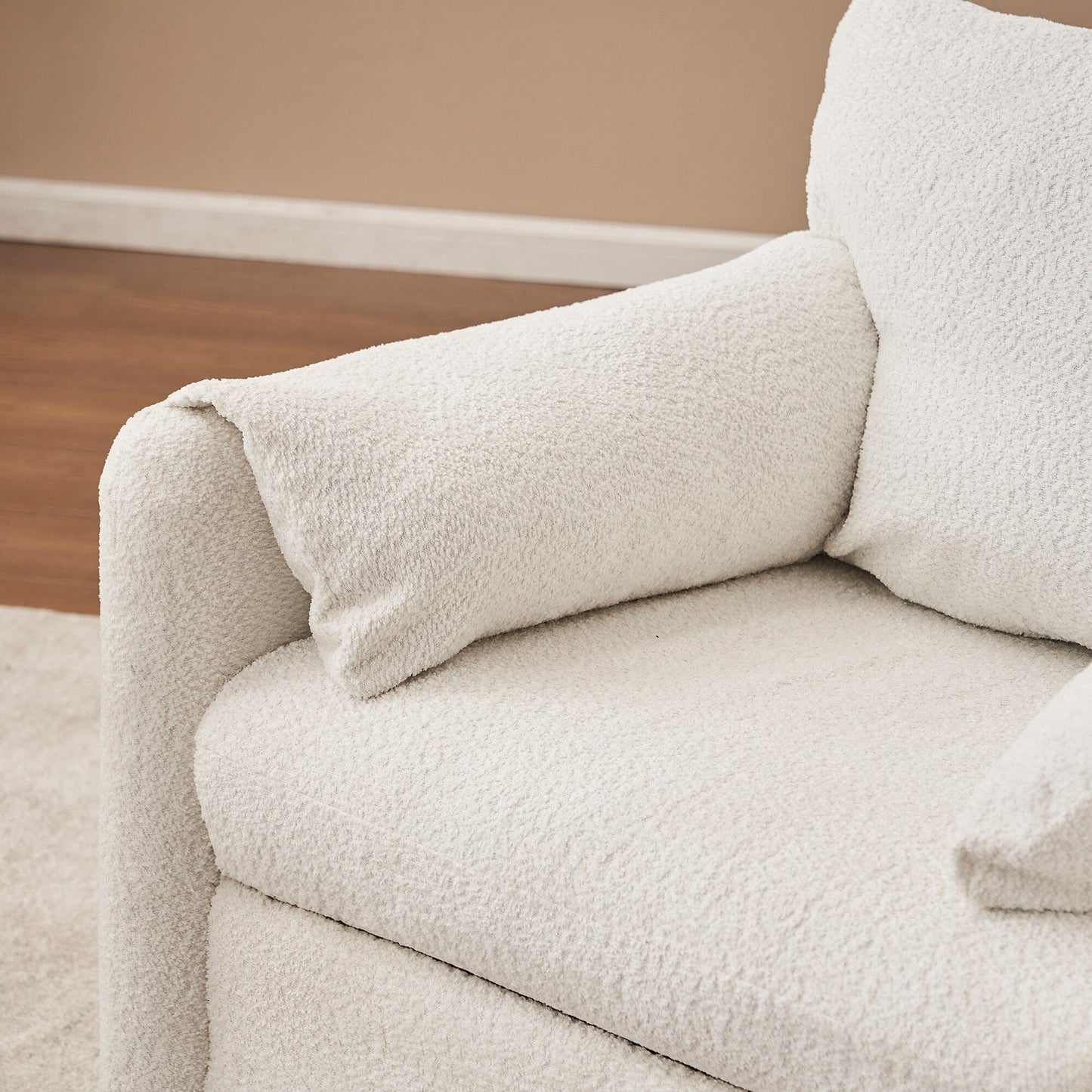 GDFStudio - Divano Chloe Comfy Chenille - Set di divani imbottiti moderni