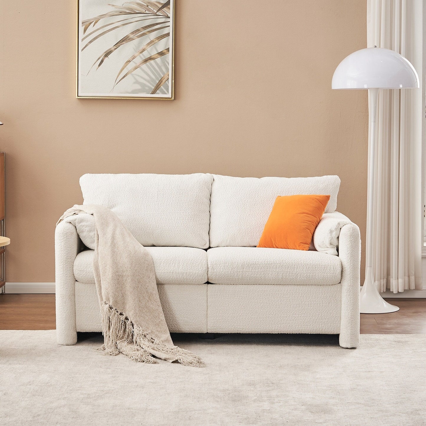 GDFStudio - Divano Chloe Comfy Chenille - Set di divani imbottiti moderni