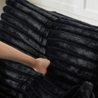 GDFStudio - Divano reclinabile singolo in velluto a coste Emberwood