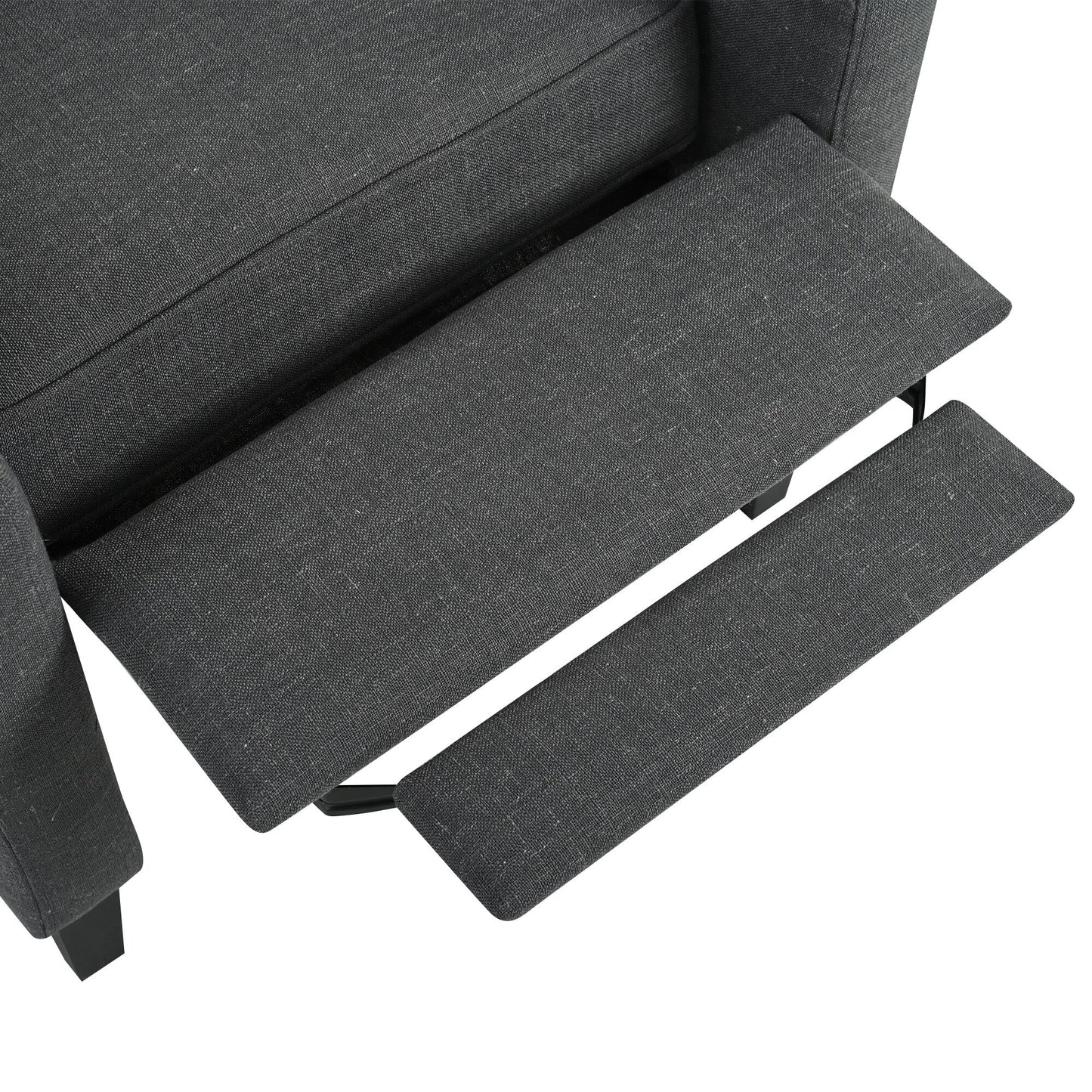 Christopher Knight Home - Poltrona reclinabile Isabella Manual WingBack con tavolo pieghevole e porte USB