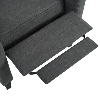 Christopher Knight Home - Poltrona reclinabile Isabella Manual WingBack con tavolo pieghevole e porte USB