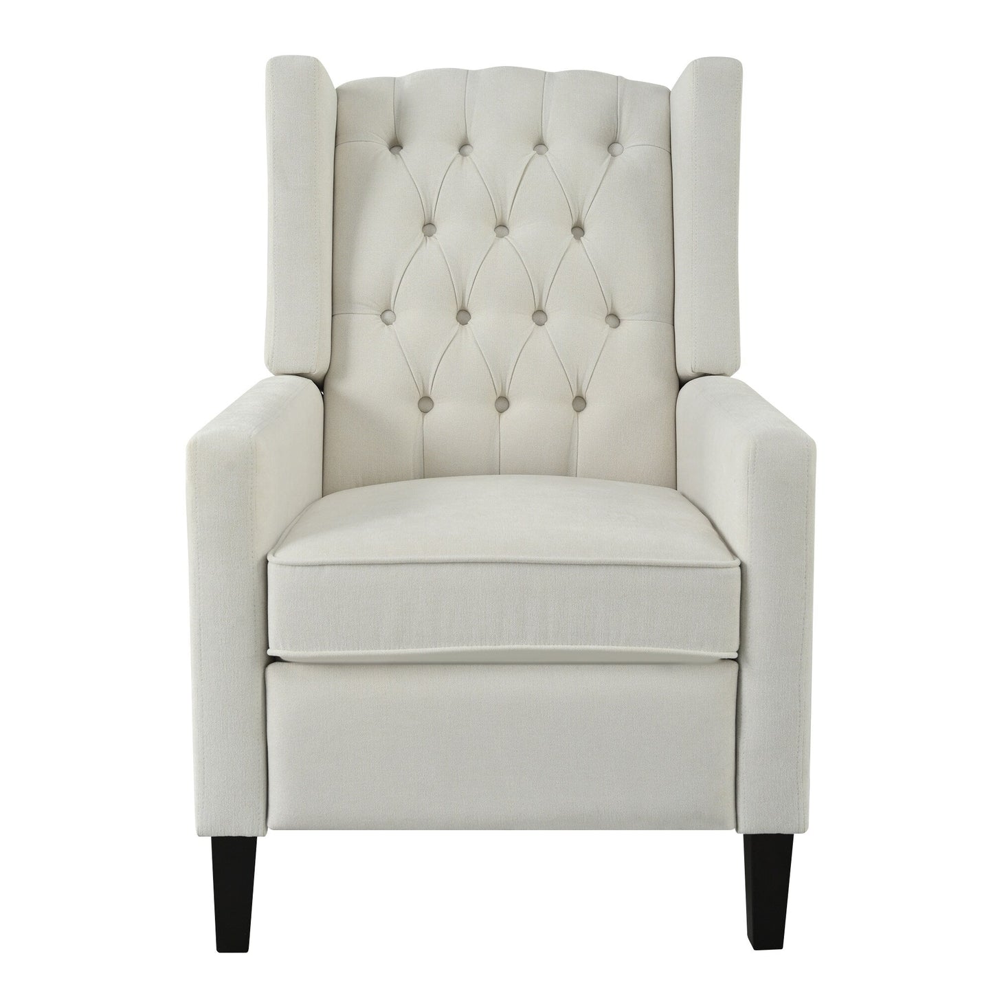 Christopher Knight Home - Poltrona reclinabile Isabella Manual WingBack con tavolo pieghevole e porte USB