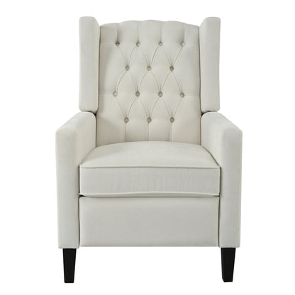 Christopher Knight Home - Poltrona reclinabile Isabella Manual WingBack con tavolo pieghevole e porte USB