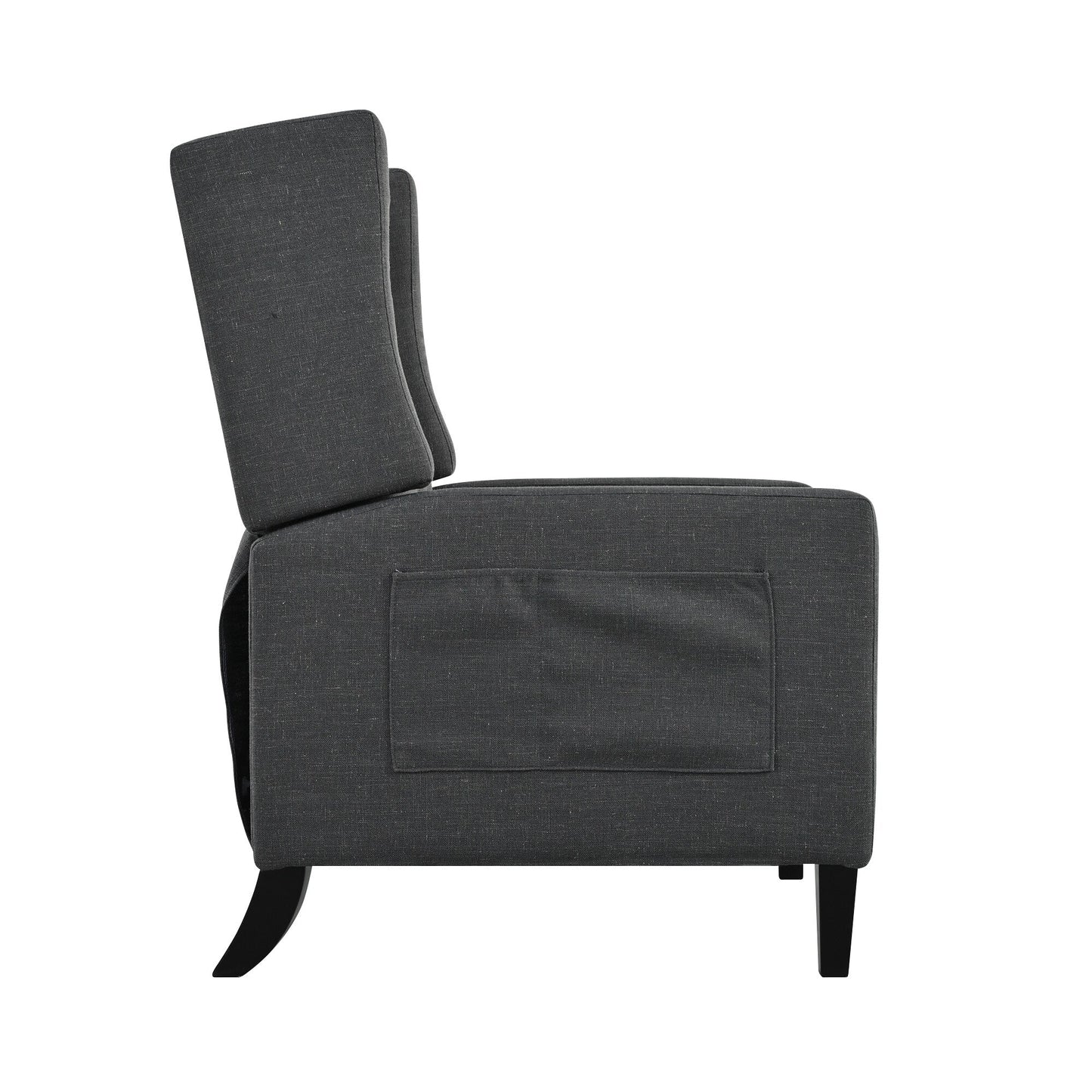 Christopher Knight Home - Poltrona reclinabile Isabella Manual WingBack con tavolo pieghevole e porte USB
