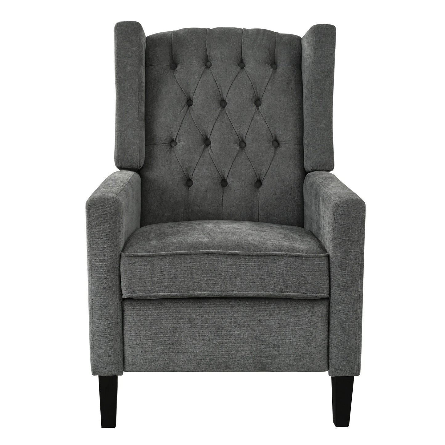 Christopher Knight Home - Poltrona reclinabile Isabella Manual WingBack con tavolo pieghevole e porte USB