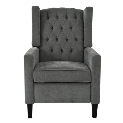 Christopher Knight Home - Poltrona reclinabile Isabella Manual WingBack con tavolo pieghevole e porte USB