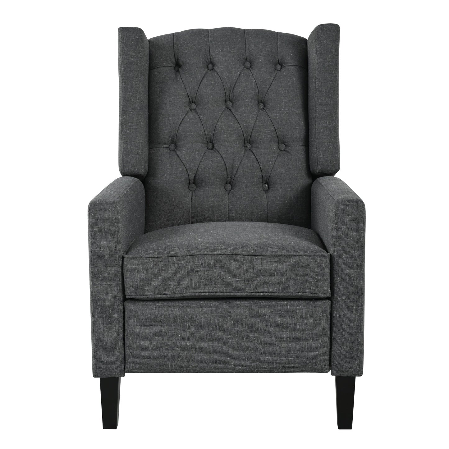 Christopher Knight Home - Poltrona reclinabile Isabella Manual WingBack con tavolo pieghevole e porte USB
