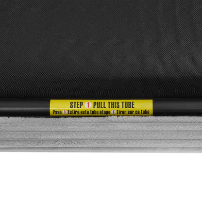 GDFStudio Emily Divano letto multifunzionale convertibile in velluto a coste per piccoli spazi