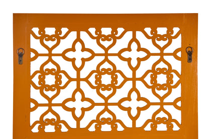 Testata Letto - Pannello Decorativo Matrimoniale Arancione