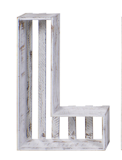 Scaffale Ad L Bianco Da Appendere