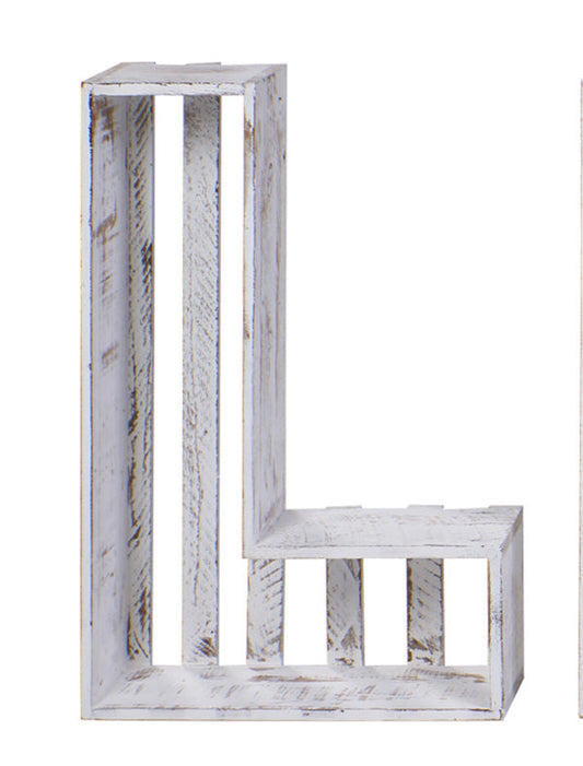 Scaffale Ad L Bianco Da Appendere