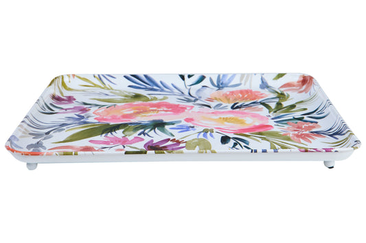 Vincent - Vassoio Quadrato Floreale Jour