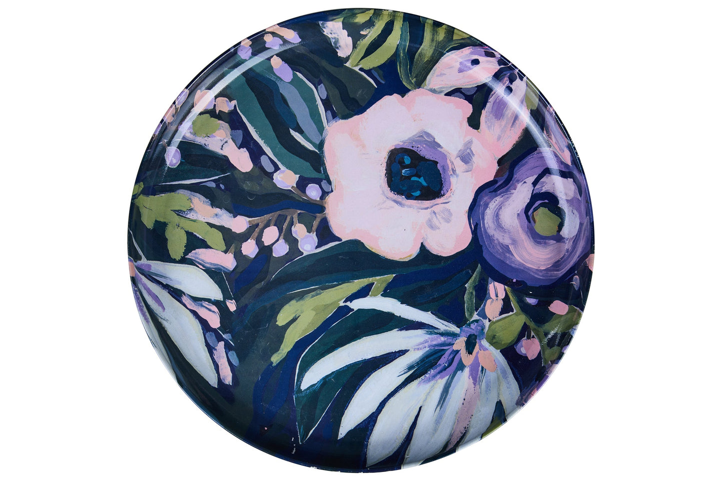 Vincent - Vassoio Tondo Floreale Nuit